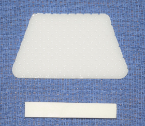 Férula termoplastica color blanca pre cortada