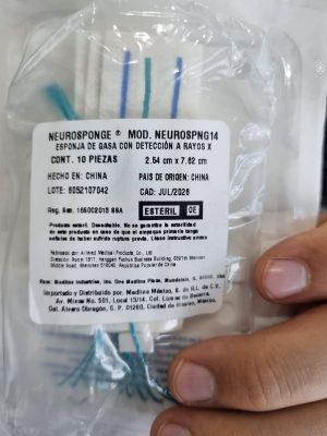 Neuroesponja Cotonoide dressing Medlinebde 2.54 cm x 7.62 cm